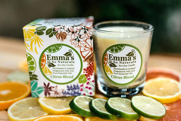 Emma's So Naturals Citrus Blend Glass Tumbler Candle